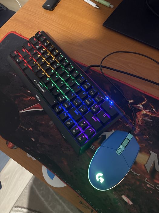 Гейминг клавиатура и мишка