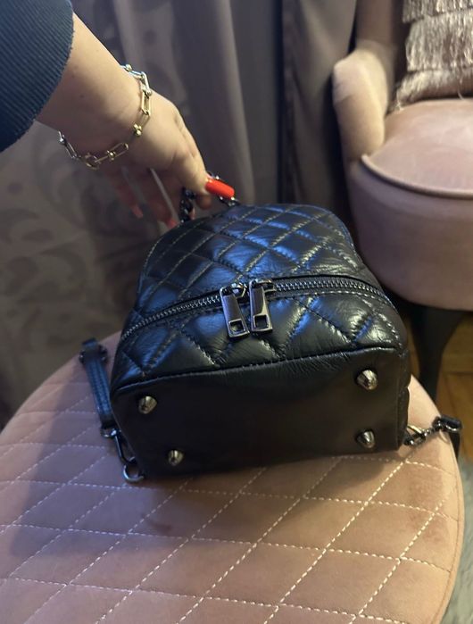 Ghiozdanel piele naturala