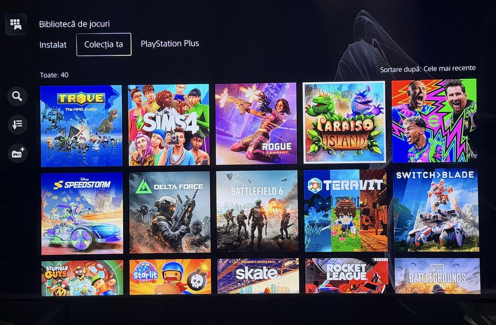 PS5 - Playstation 5 Slim Digital 1Tb + 40 jocuri