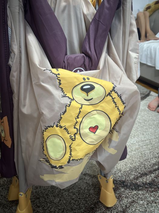 Бебешка кошара с матрак 120/60 и протектор Сгъваема/преносима