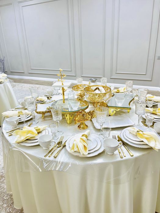 Аренда прокат стол стулья  посуда