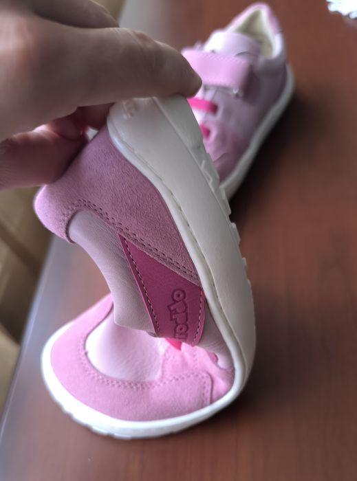 Детски боси обувки Froddo Splash Pink