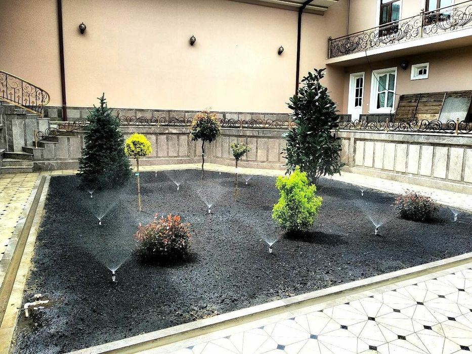 Газон услуги садовник. Богбон.