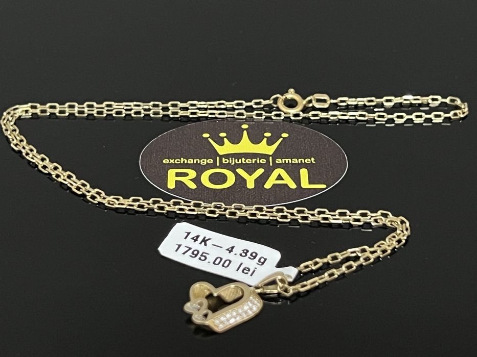 Bijuteria Royal CB : Lant aur 14K 4,39 grame