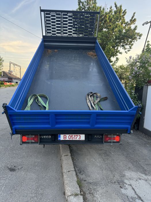 Iveco cu macara si basculare 3,5