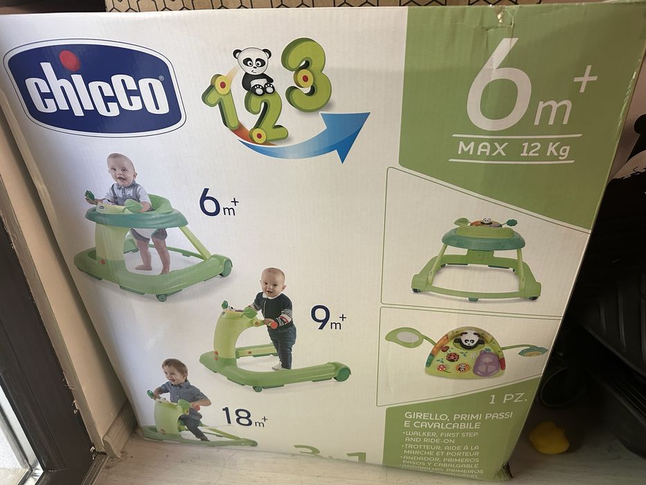 Chicco проходилка 3в1