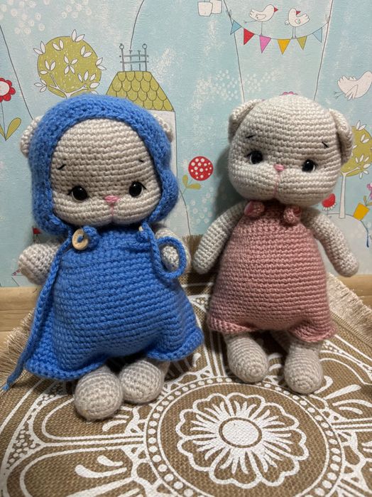 Вязаная игрушка ручной работы — верный друг для вашей девушки