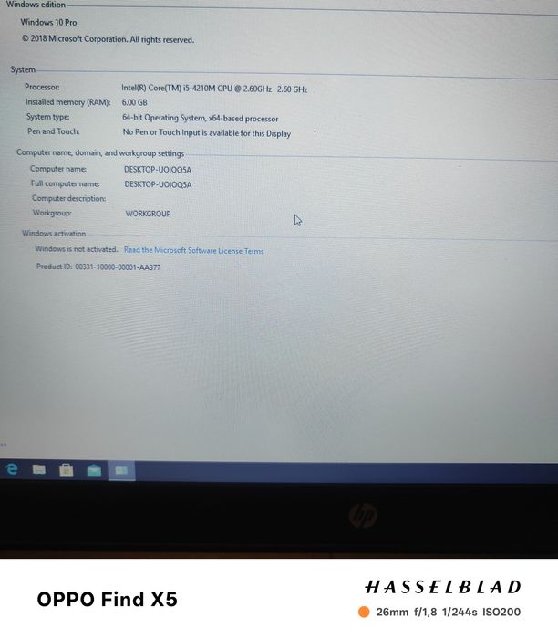 HP 640  i5 gen 4th quad core ram 6gb HDD 500gb baterie Ieftin