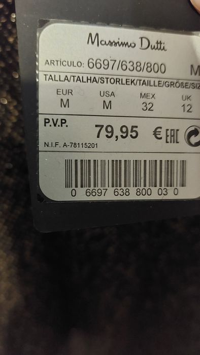 Вечернее плать от Massimodutti. Новое!