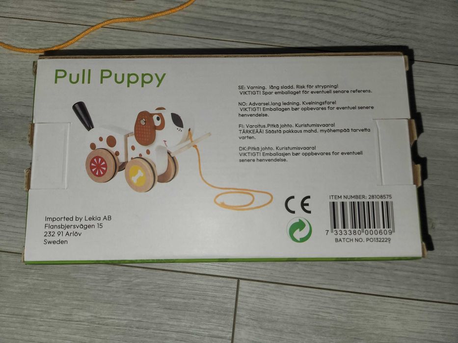 Jucarie lemn catel noua