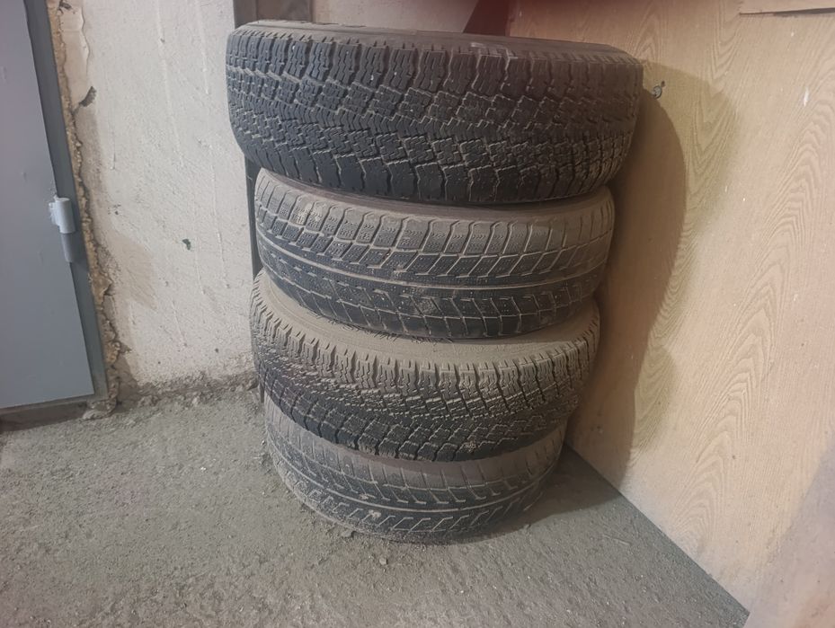 Летние шины на титановых дисках