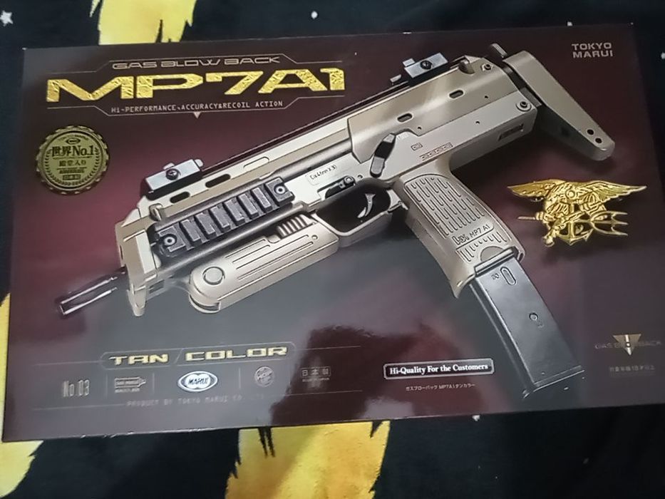 Pușcă airsoft MP7A1 Tokyo Marui Gas blow back