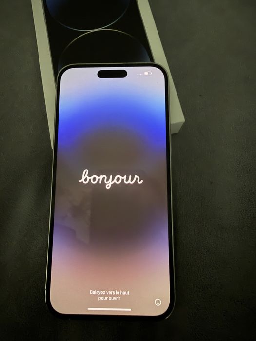 Iphone  14 pro max silver 256 mb