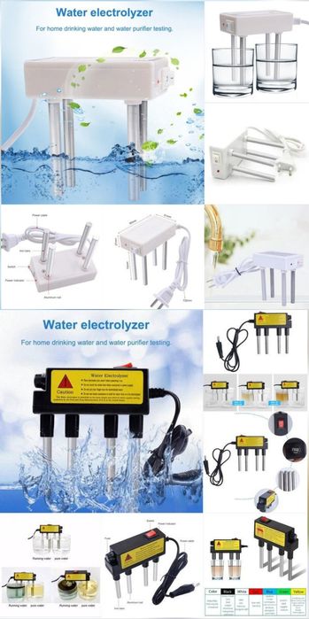 TDS / PH метр ва Электролизер — Сув сифатини ўлчовчи аппаратлар