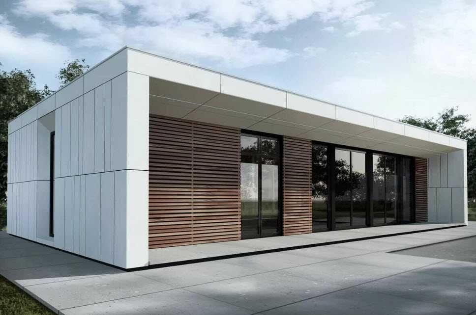 Использование стеновых и кровельных сэндвич панелей