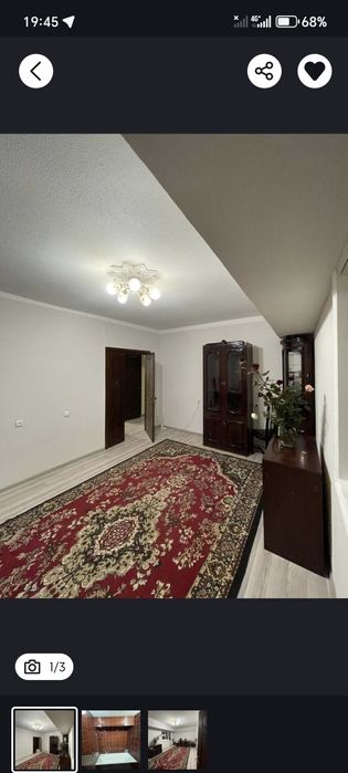 Srochna Bezmakler Uy Uchtepa outlet sentrni roʻparasida 1 qavat evro