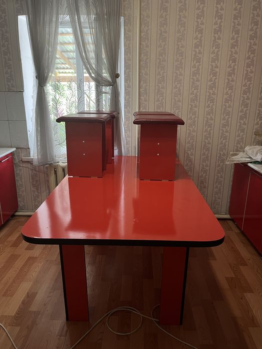 кухонный стол стульями