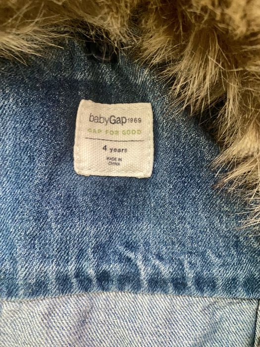Детско дънково яке Gap 4г 105см