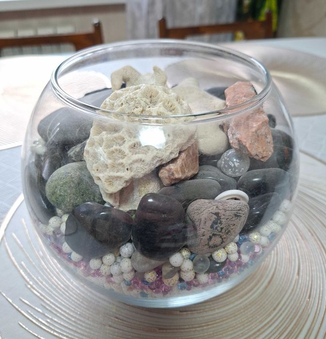 Камни, ракушки и кораллы для аквариума