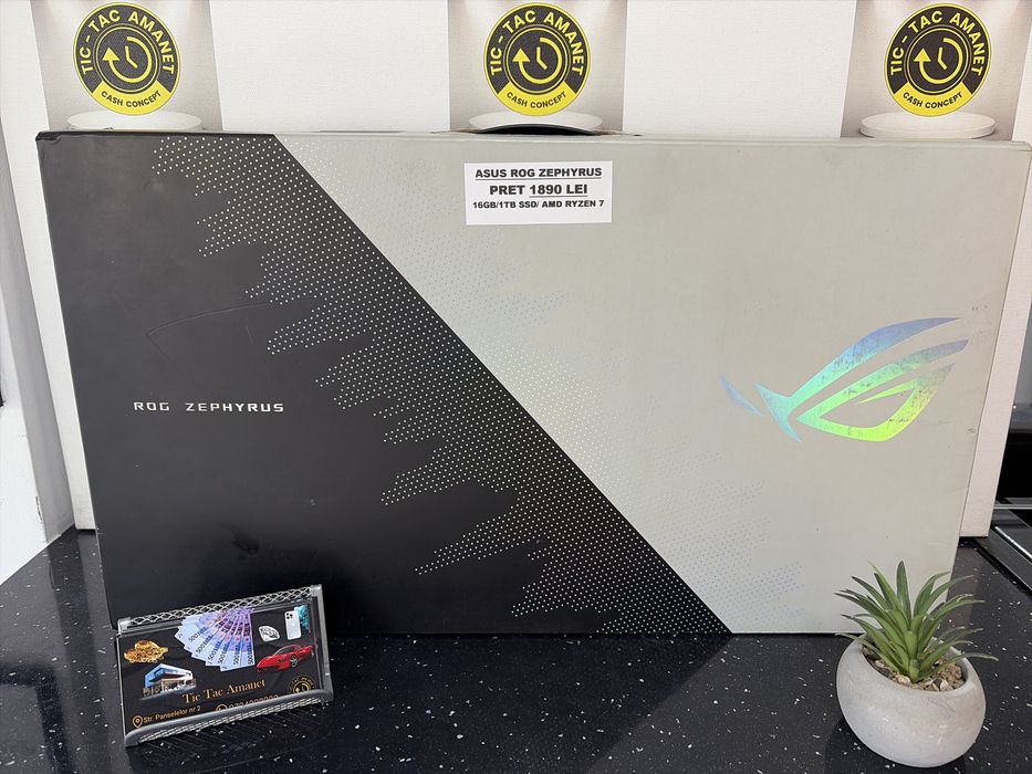 Asus Rog Zephyrus *Tic Tac Amanet*
