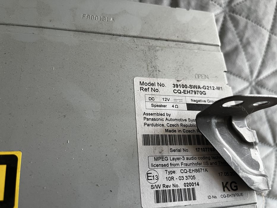 Радио и СD за Хонда ЦРВ 3 фейслифт