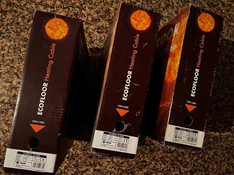 Греющий электро кабель теплый пол