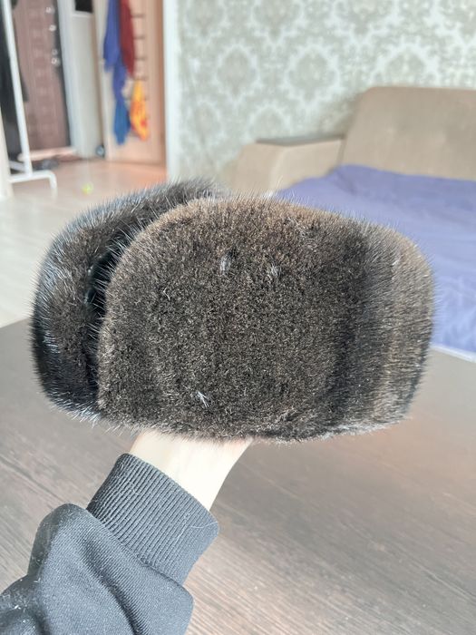 Шапка-ушанка мужская