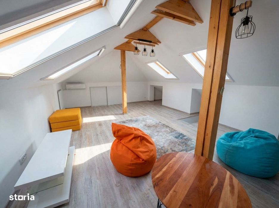 Casa individuala, complet mobilata si utilata, 4 camere, Mansarda