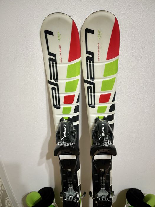 Schiuri copii 90 cm elan cu clapari skiuri set
