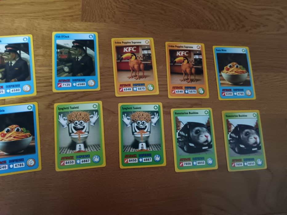 Schimb de cartonase BRAINROT