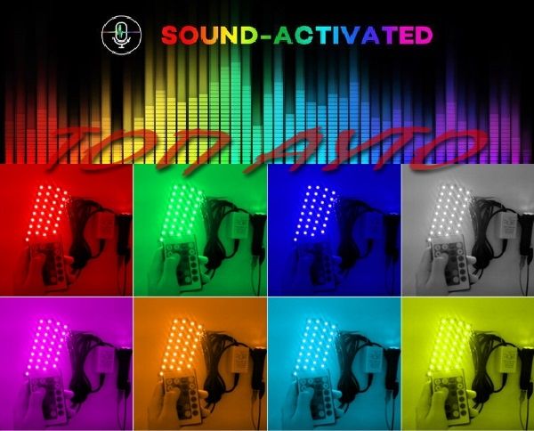 LED RGB Интериорно Осветление За Автомобил