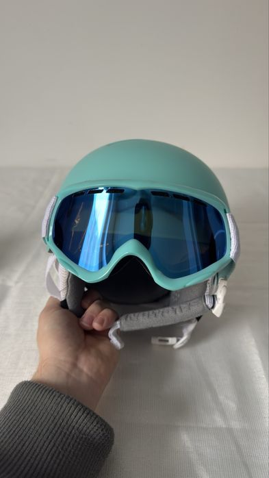 Casca copii Salomon Grom M cu ochelari salomon