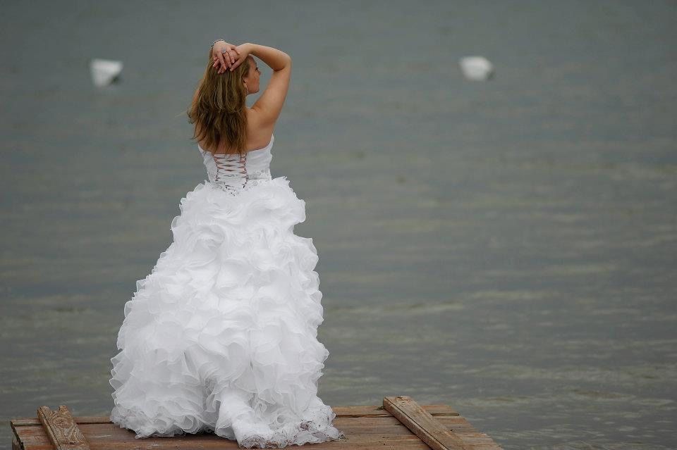 Продам свадебное платье 46 размер