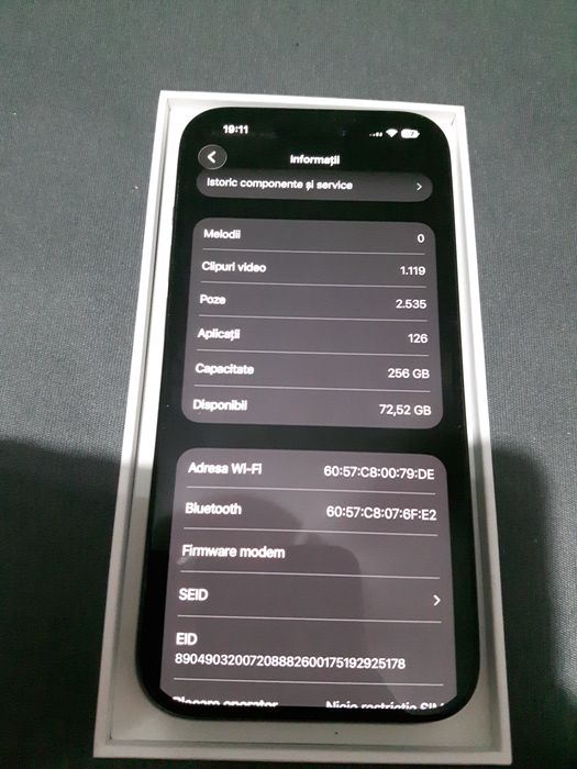 Vand iphone 15pro defect
