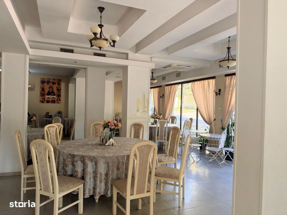 De Vânzare / Închiriere – Spațiu Comercial Amenajat Horeca, Burdujeni