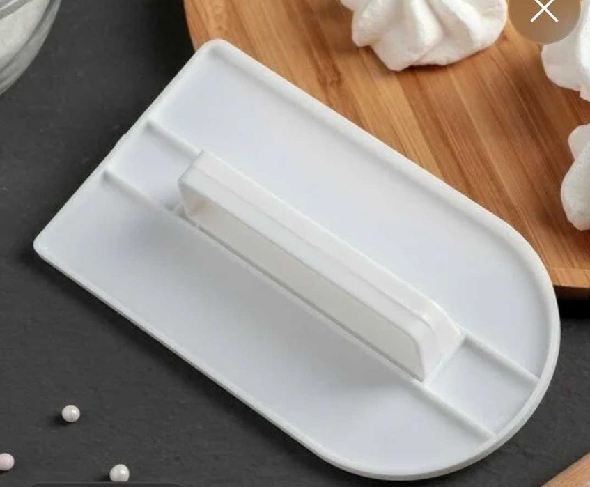 Утюжок для мастики. Цвет белый