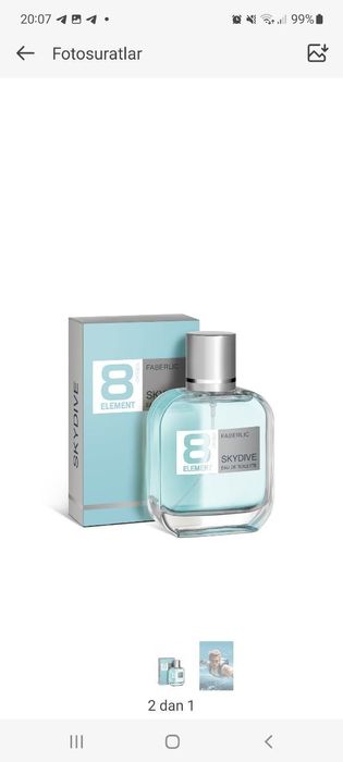 8 element 3 xil ko'rinishi bor faberlic