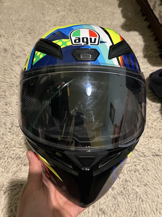 Каска AGV K1 S Rossi winter test 2020