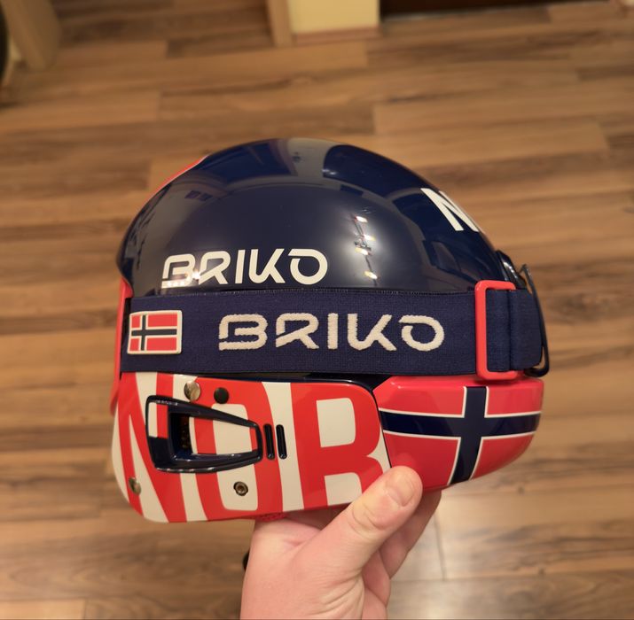 Casca si ochelari ski Briko Vulcano