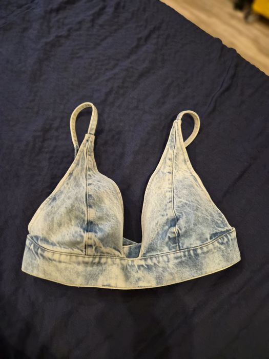 дънкови бюстие ,