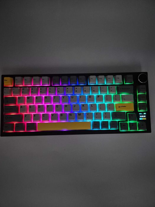 Tastatura Mecanica Wireless Ajazz AK820 Pro 75% - Ecran TFT & Knob