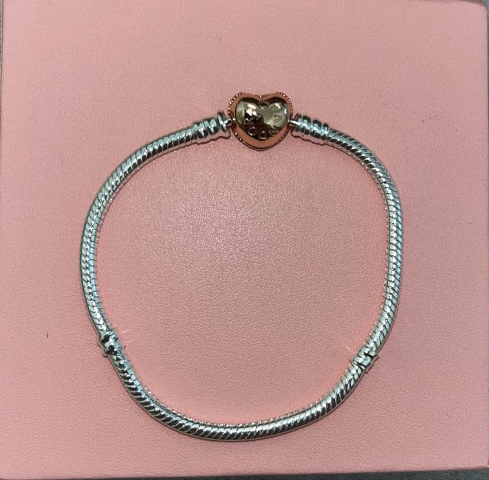 Brățară Pandora roz gold
