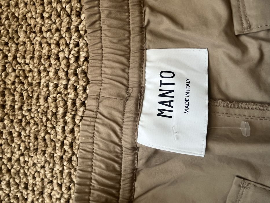 MANTO : Made in ITALY - Нови летни панталонки размер 32-33/М Оригинал