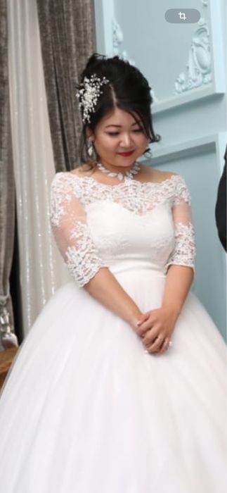 Свадебное платье .