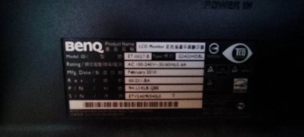 Monitor Benq Senseye 24 inch