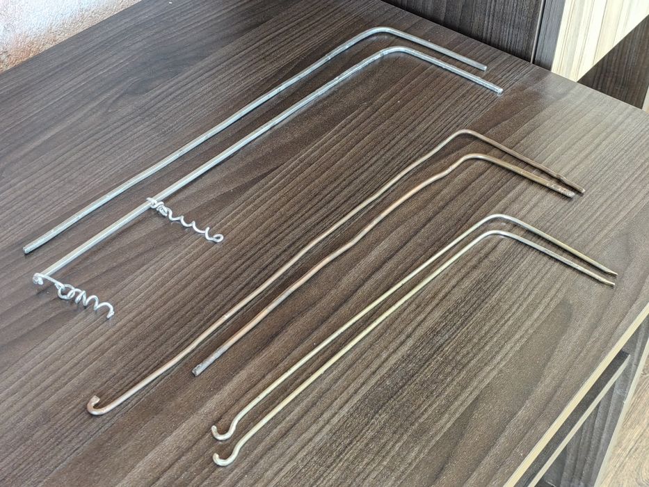 Багети сребърни и бронзови за злато, сребро, мед и други минерали