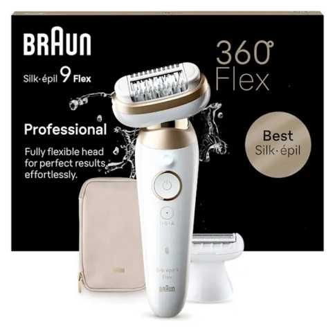 Эпилятор Braun SES9-041 Немецкое производство, головка плавающая!