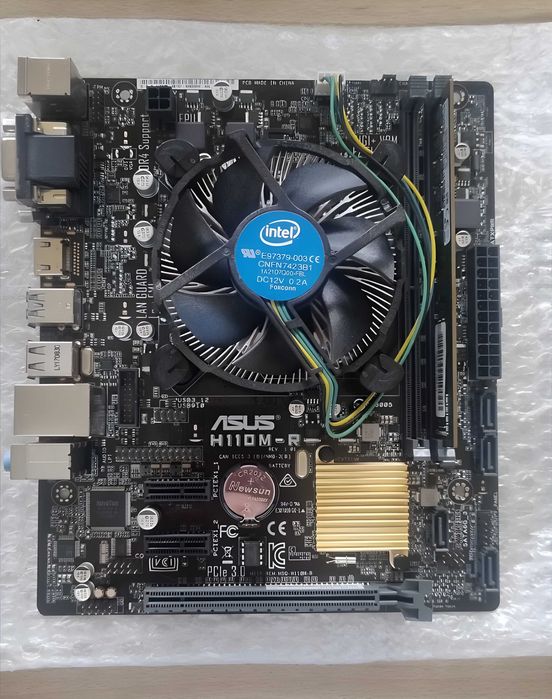 i3-7100 + ASUS H110M-R | Тестван комплект | GTX 1050, 8GB RAM опция