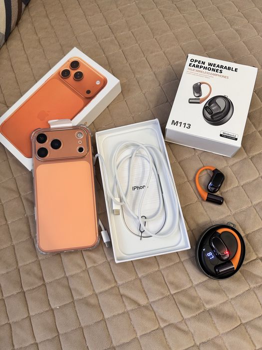 iPhone 17proMAX айфон 17промакс 1 тб с наушником