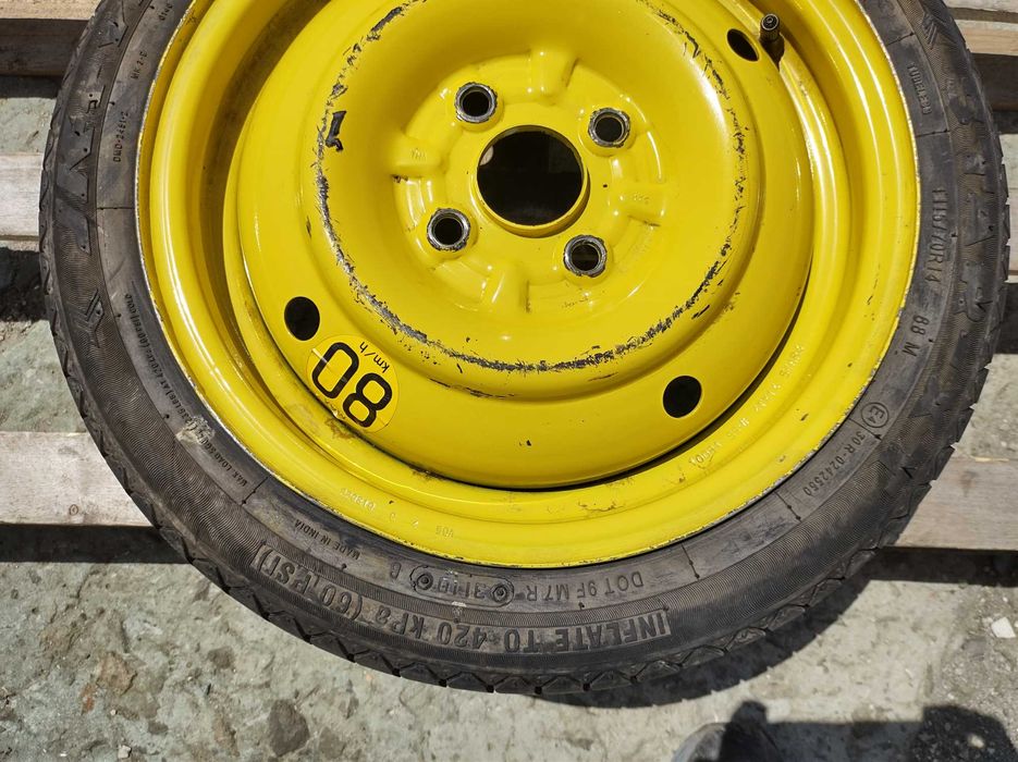 14 резервна джанта патерица 4х100 MAZDA2 Suzuki Alto Nissan Pixo